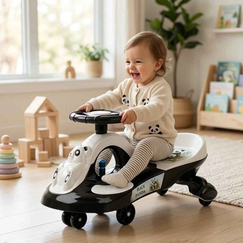 Baby Panda Kids Magic Car/ Swing Car Ride On