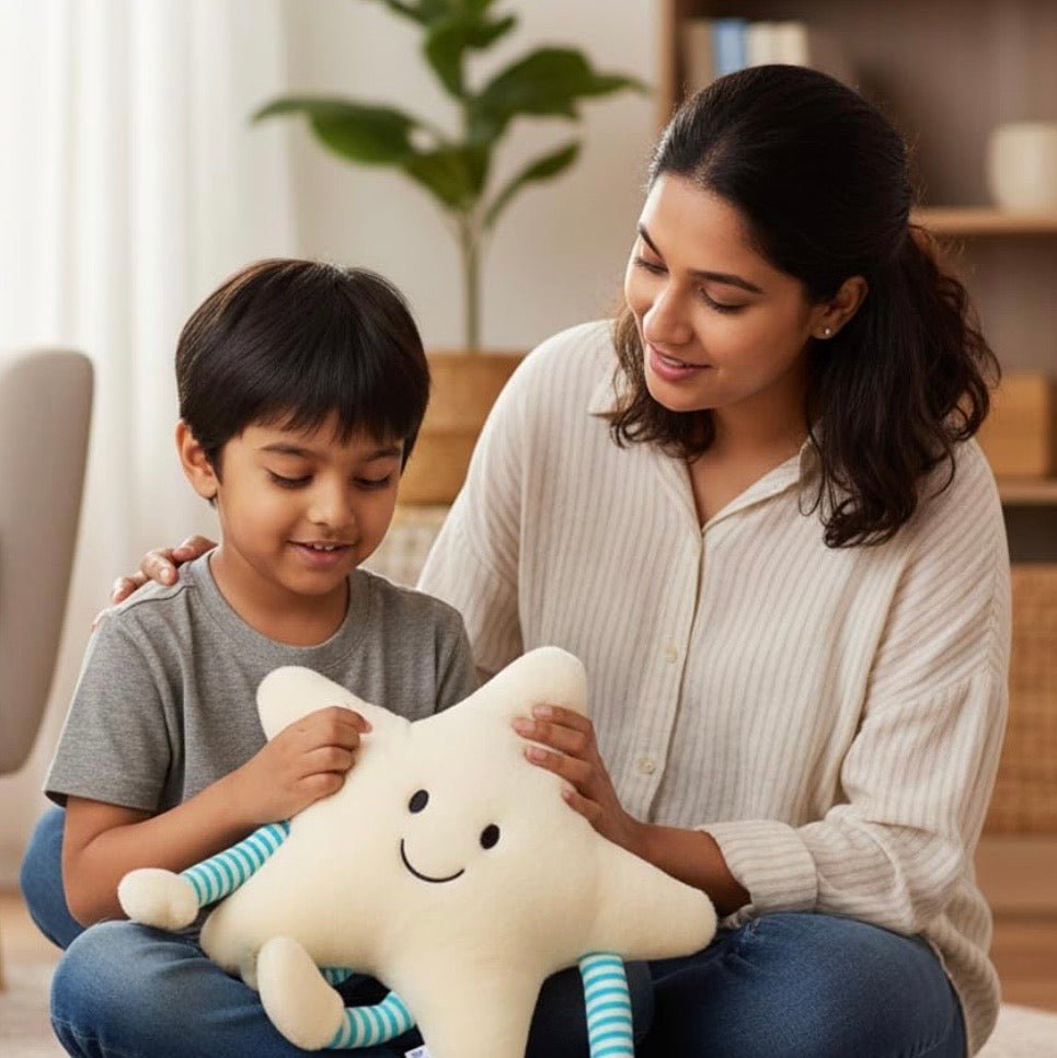Star Pillow Soft Toy Cushion - mumzlife