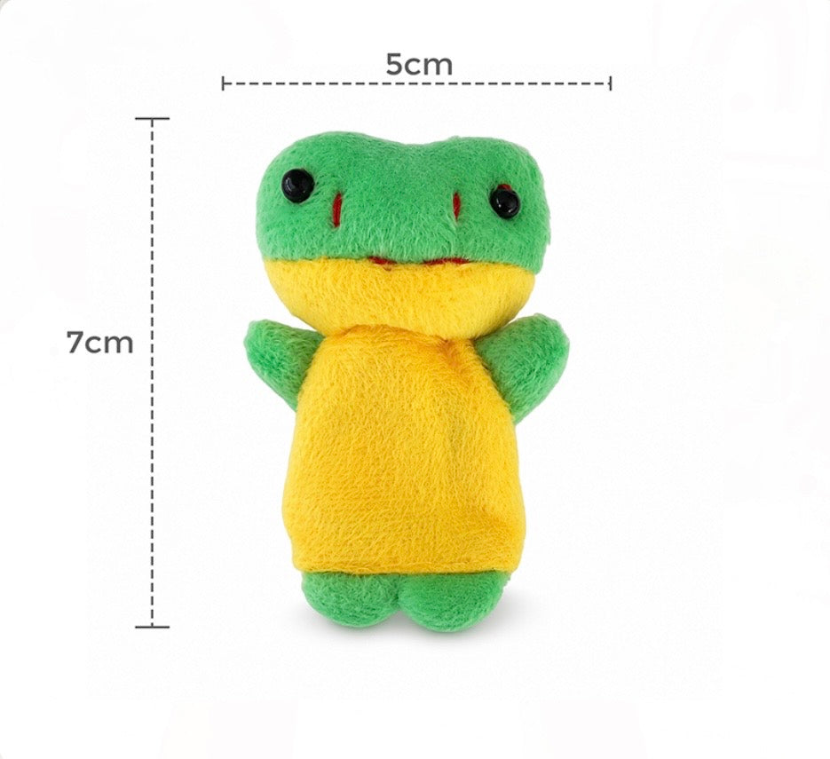 Animal Finger Puppets for Kids – 10 Soft Plush Storytelling Puppets | MumzLife