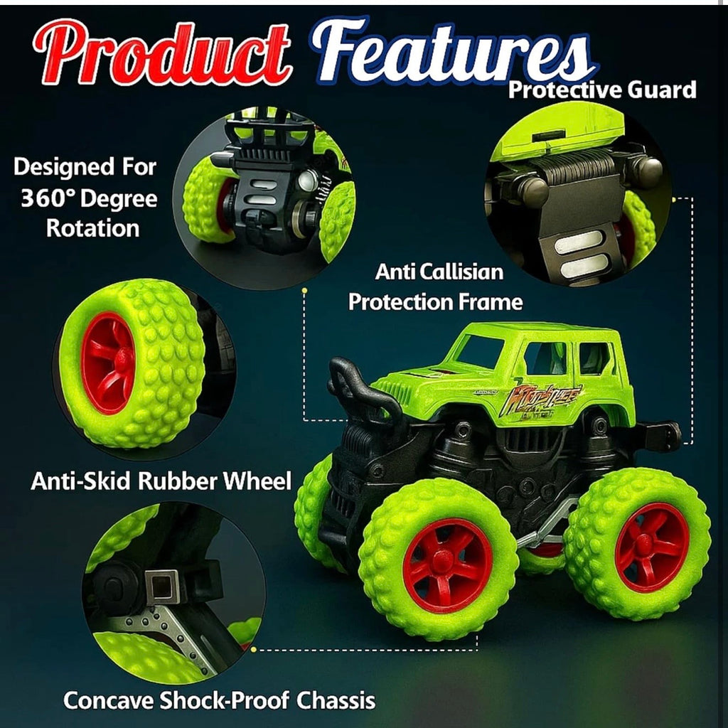 Stunt Monster Truck - Set of 2
