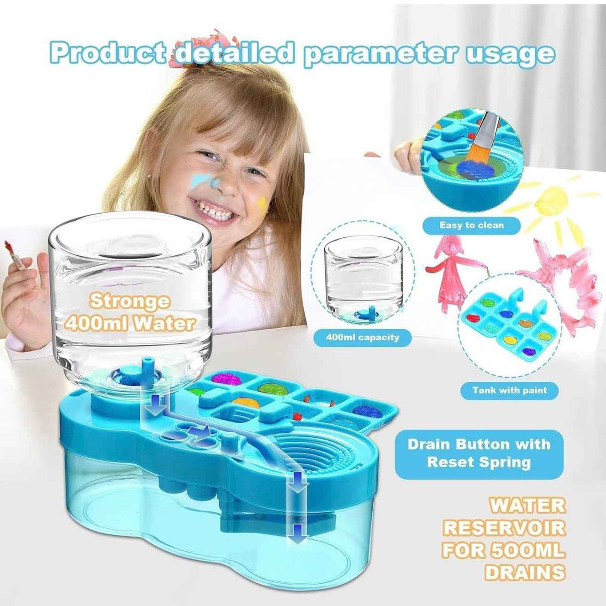 Automatic Paint Brush Cleaner