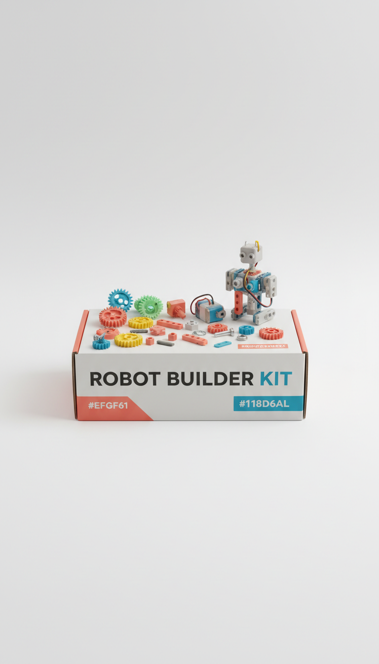 Modular Building Kit With Snap Blocks
