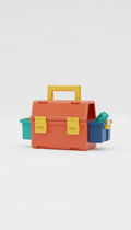 Inventor’s Toolbox With Real Gears