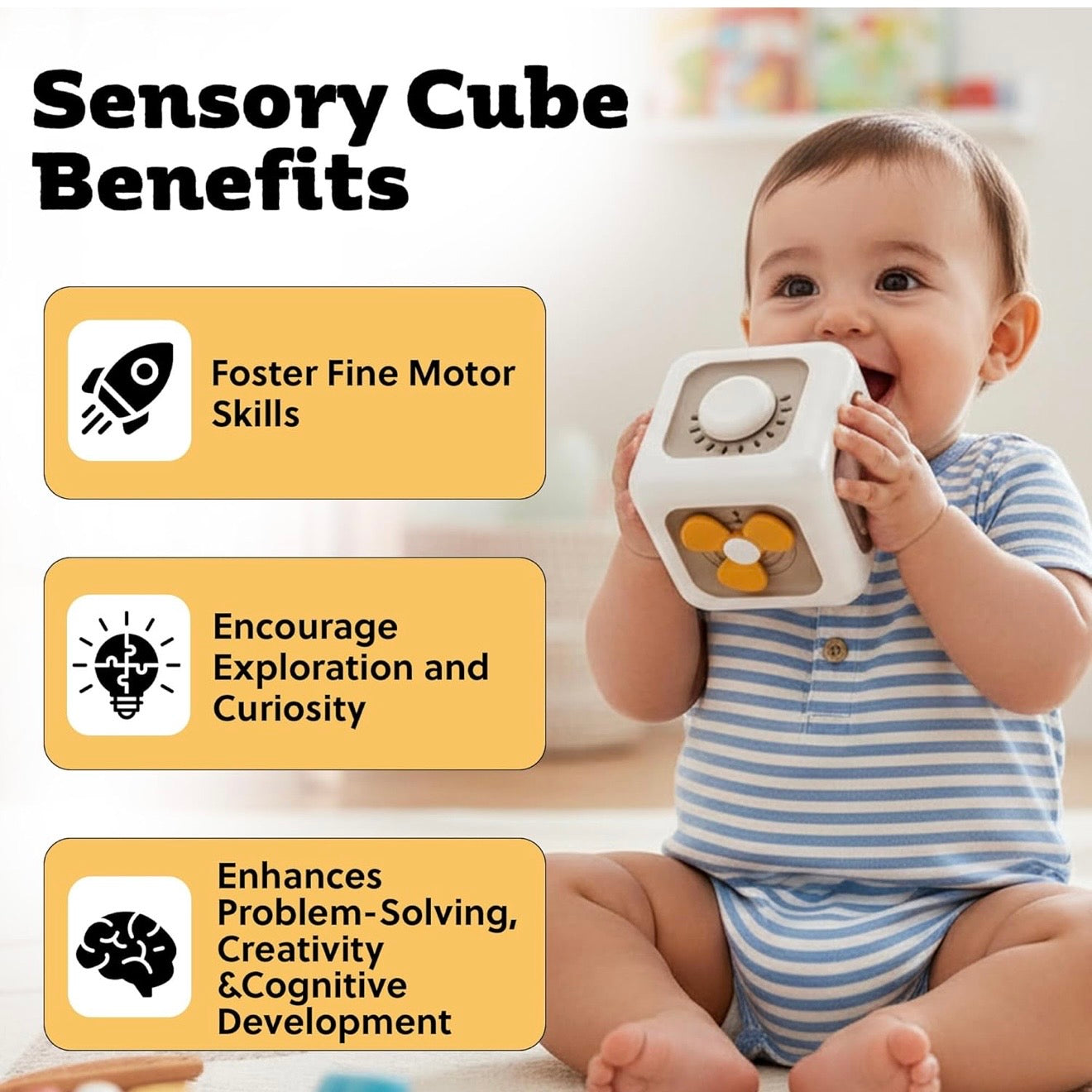 Montessori Baby Skill Activity Cube