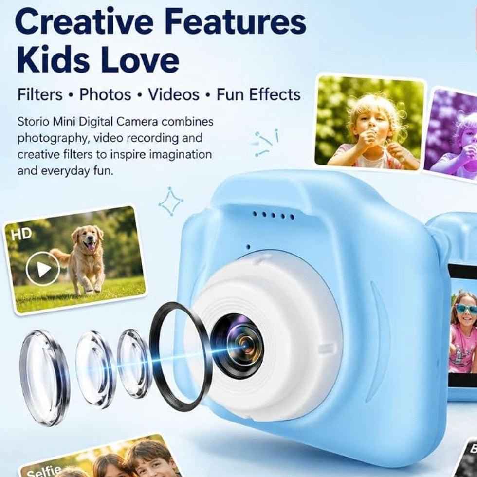 DigiCam™️ - Rechargable Digital Camera