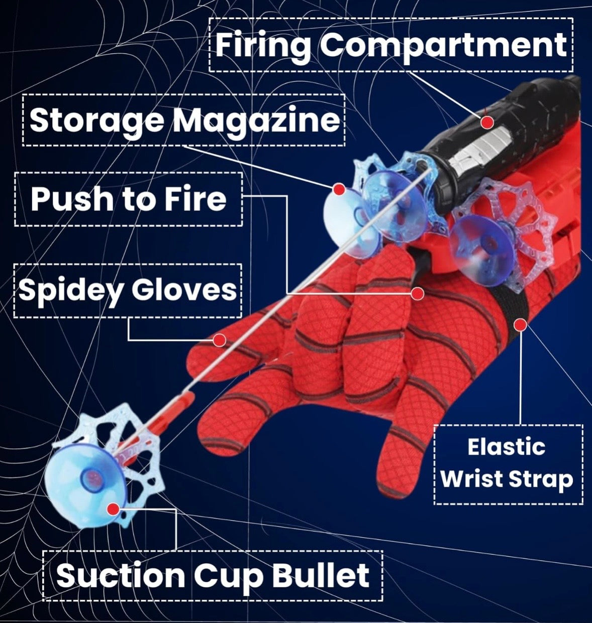Spidey Webshooter for little Superheroes