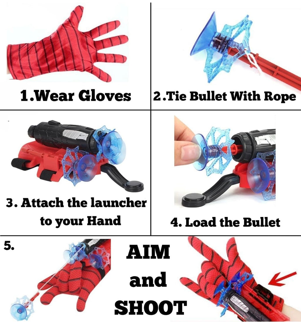 Spidey Webshooter for little Superheroes