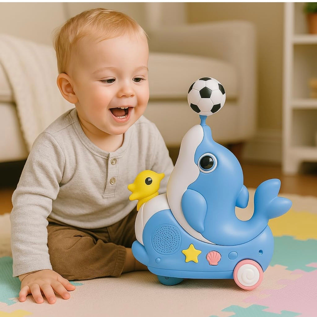 Dolphin Flying Ball with Light & Sound