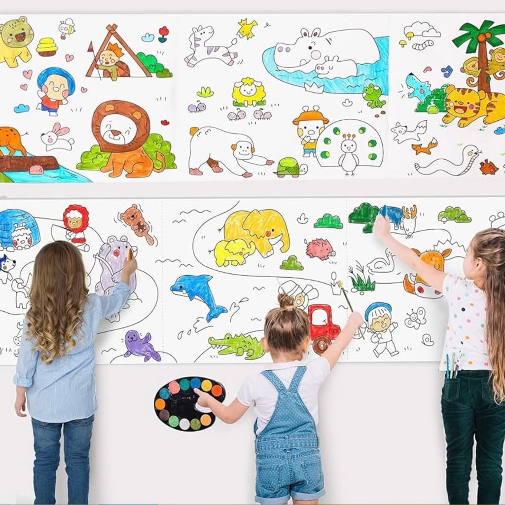 Large Colouring Roll Sheet for Kids - 300 x 30 cms