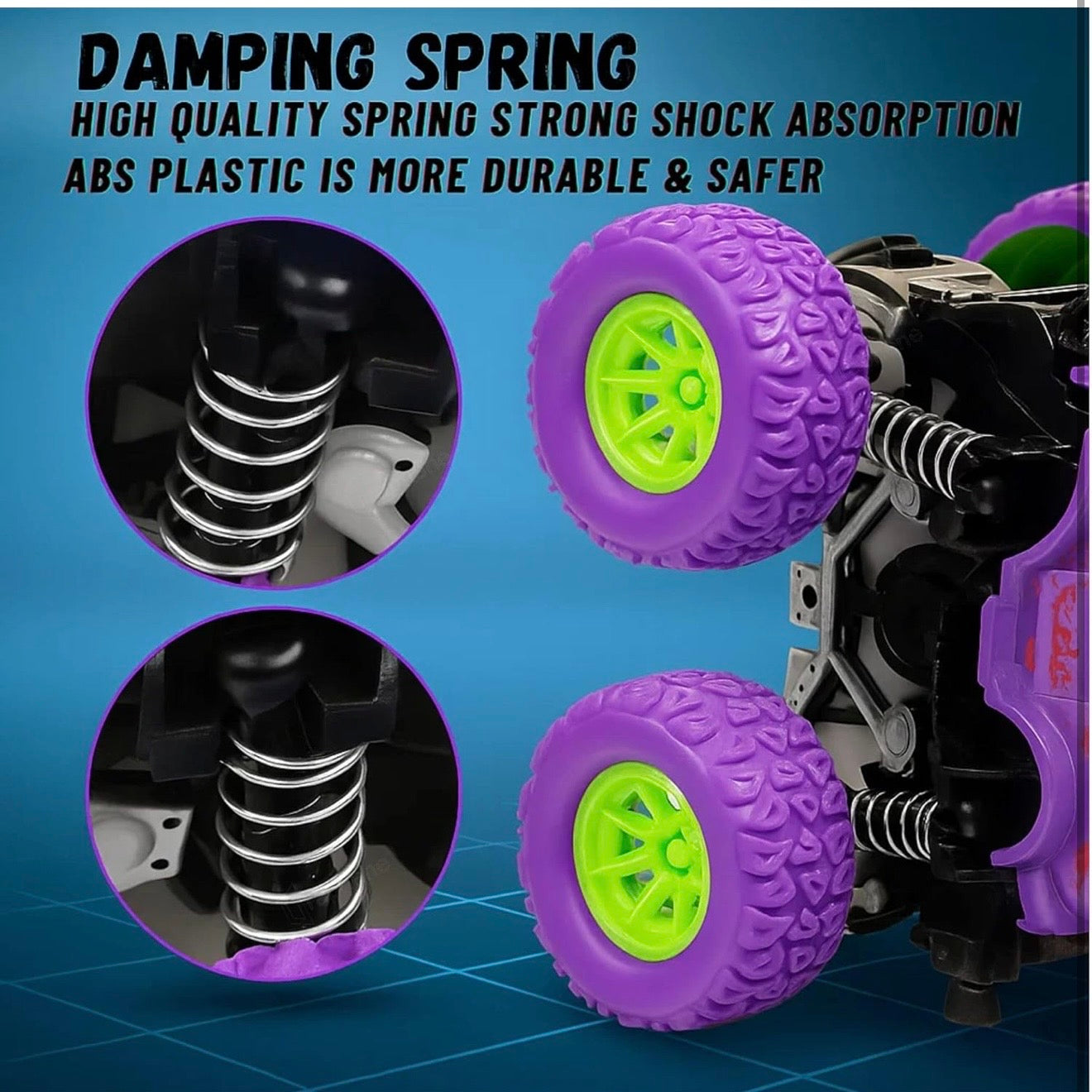 Stunt Monster Truck - Set of 2