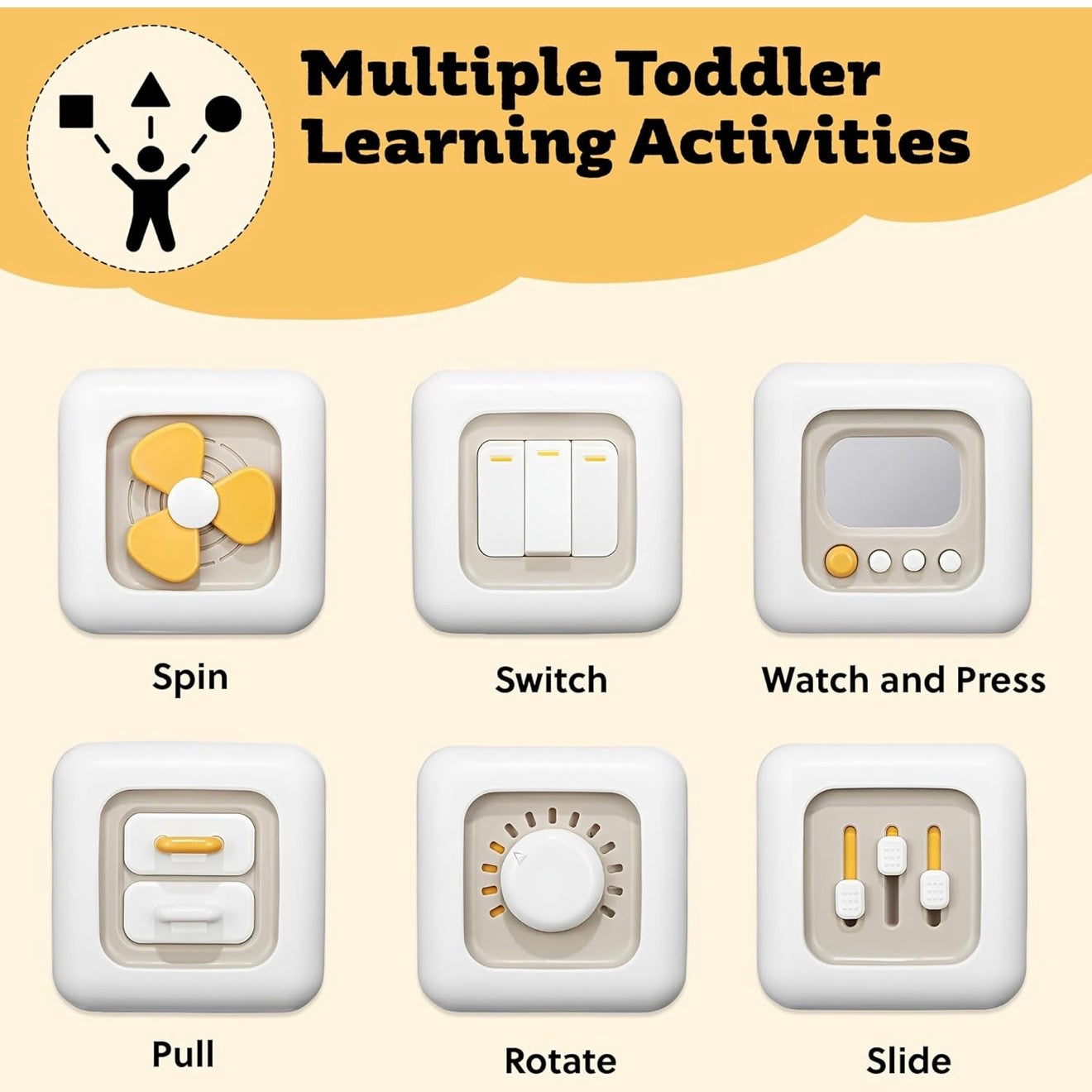 Montessori Baby Skill Activity Cube