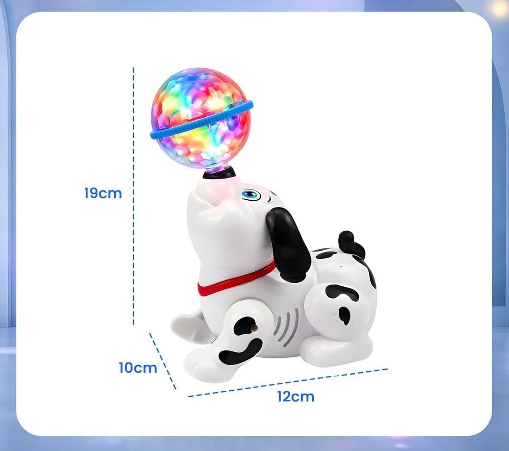 Dancing Musical Dog Toy – 3D LED Light Ball - mumzlife