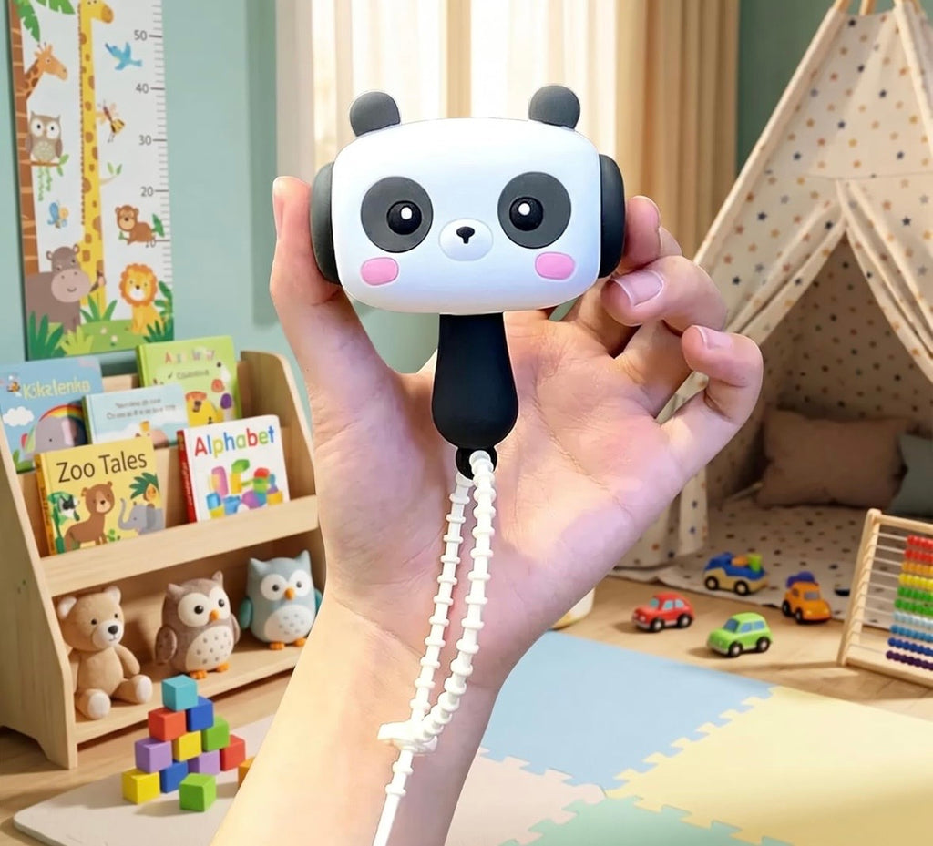 Cute Cartoon Hammer Keychain With Sound For Kids, Shake Left Right Musical Beep Hammer Toy, Soft Grip Cartoon Handheld Sensory Keychain For Babies & Toddlers