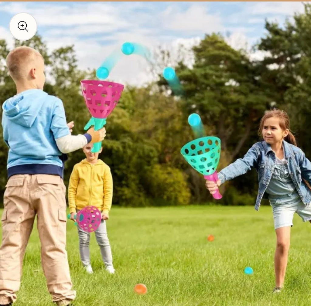 Pop-Up Ball Catcher Game for Kids | Interactive Indoor & Outdoor Toy for Family Fun