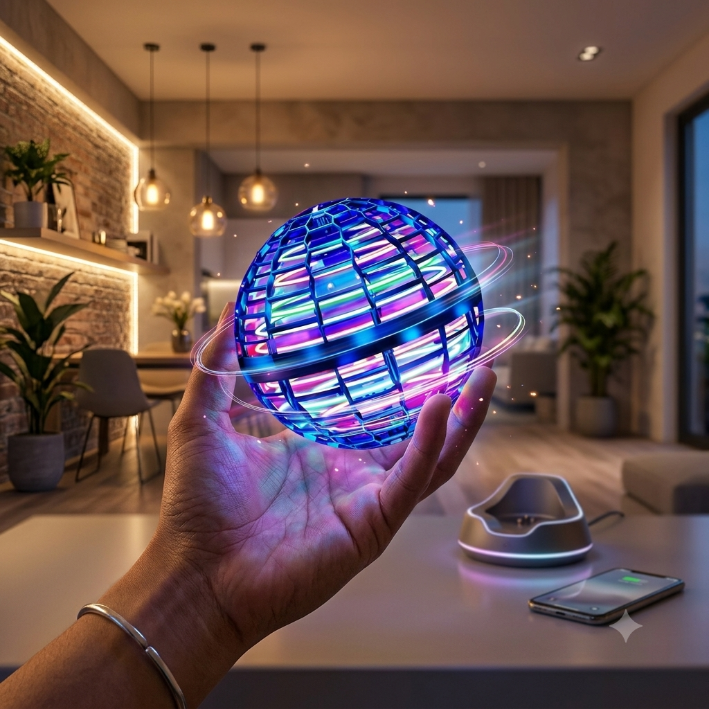 UFO flytoy - Gesture Spinning Orb Ball - mumzlife