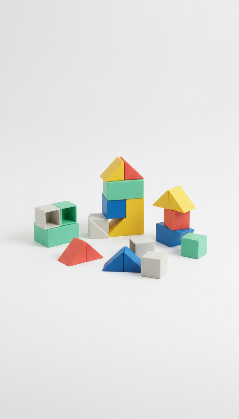 Colorful Circuit Board Puzzle Set
